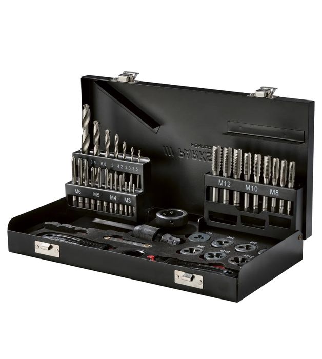 *ЧИСТО НОВ*PARKSIDE Комплект метчици и плашки