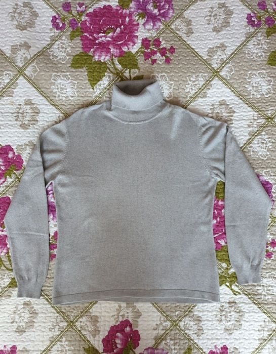 Pulover maleta matase naturala casmir