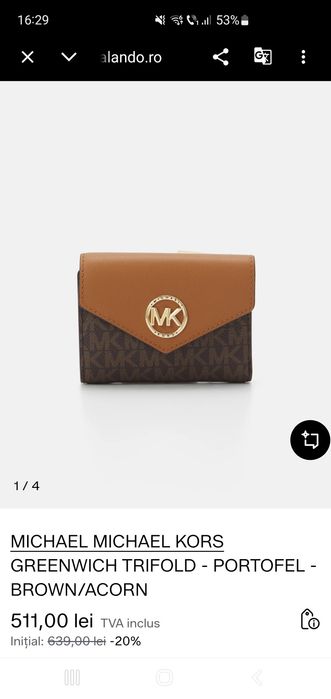 Portmoneu Michael Kors