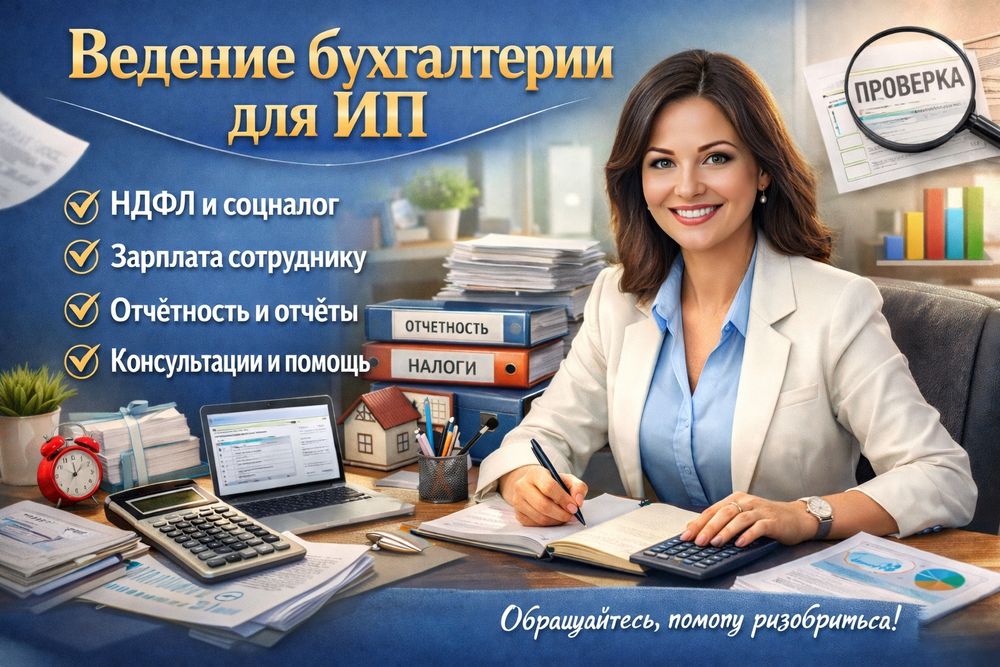 Ваш личный бухгалтер для ЯТТ, ИП и ООО