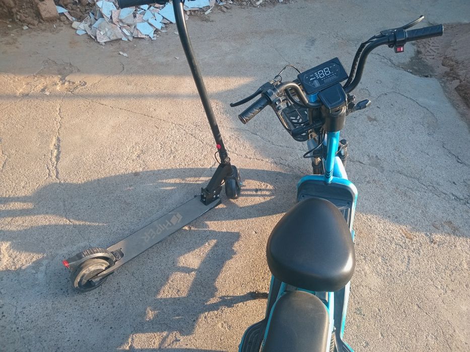 Продам электро скутер и самокат