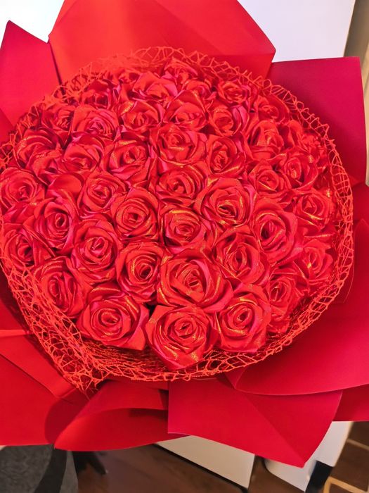 Букет от вечни рози