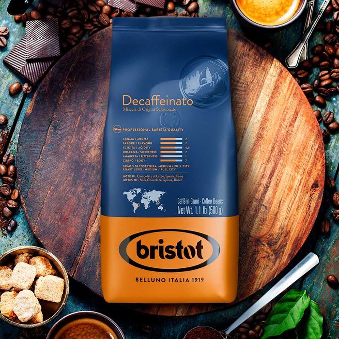 Кофе в зёрнах Decaf без кофеина, 500 г