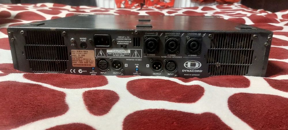 Dynacord cl 1600  Schimb cu rcf 322a sau 325a pasive sau active