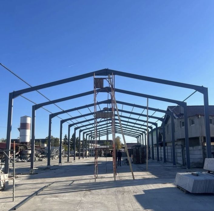 Vand sau schimb cu auto hala metalica 12x40x4m