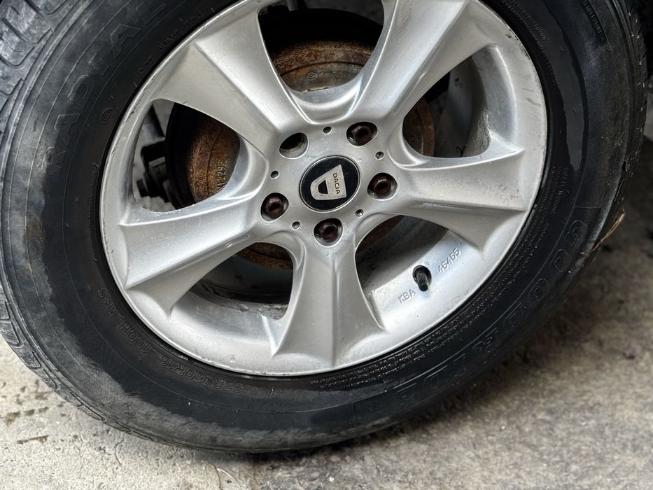 Roti R16 jante 16’’ dacia duster 2016