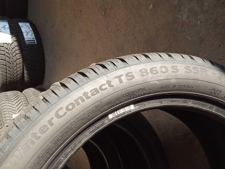 4 Нови зимни гуми 225/45R17 Continental WC TS860S* SSR RSC RunFlat 91H
