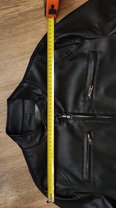 geacă piele ecologică, M, nouă