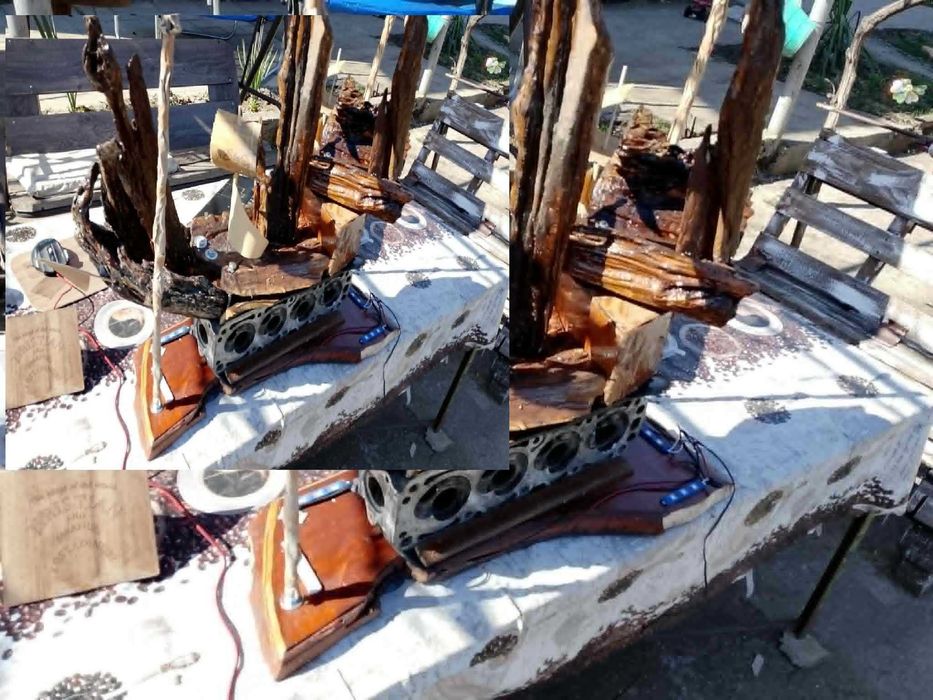 макет на кораб .