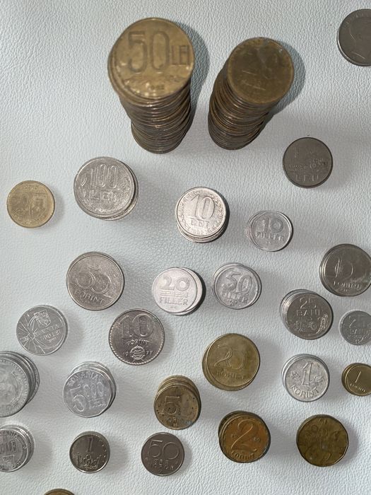 Colectie bancnote si monede vechi