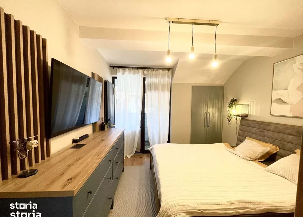 Apartament 4 cam, 94 mp, 2 niveluri | Buna Ziua | Mobilat
