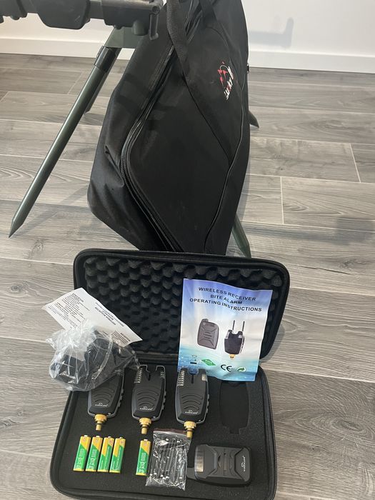 Set RodPod 4 Posturi + avertizori 4 plus statie WindBlade