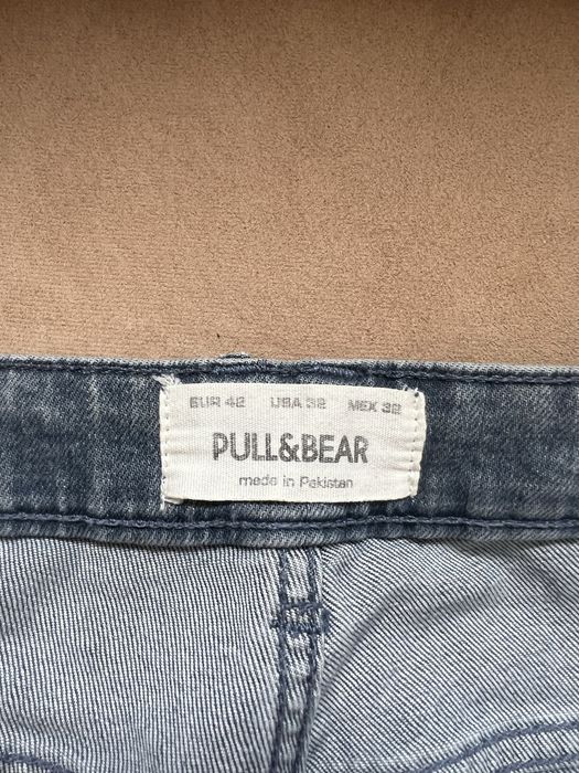 Мъжки къси дънкови панталони PULL&BEAR