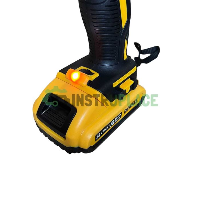 Акумулаторен ударен винтоверт DeWalt XR 24V 6Ah с 2 батерии Девалт ПРО