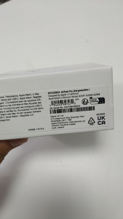 Casti Airpods Pro 2, apple noi, ANC, bass, sigilate