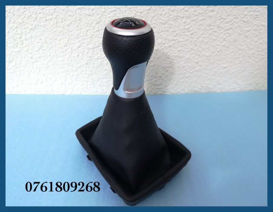 Manson + nuca schimbator piele S Line Audi A4 B6 B7 (2001-2008) cu 6T