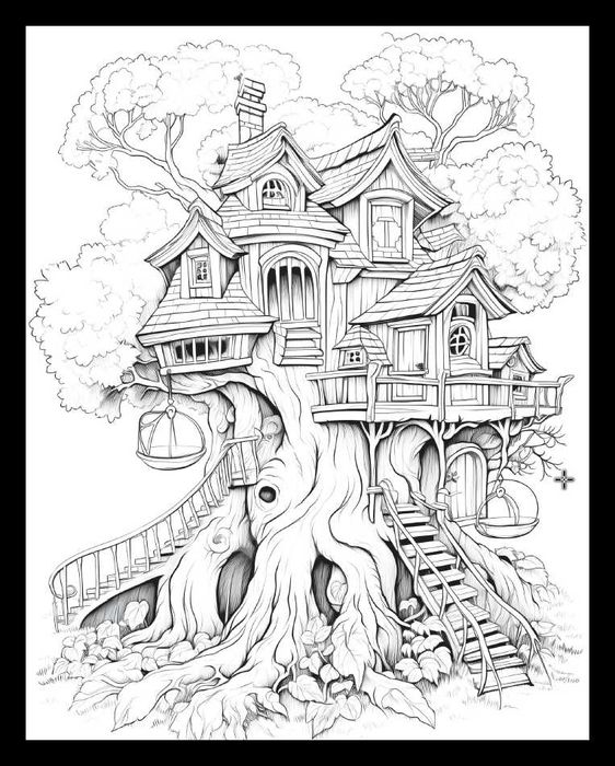 Carte de Colorat Digitala de Copii 25 Pagini PDF, Printabila Nelimitat