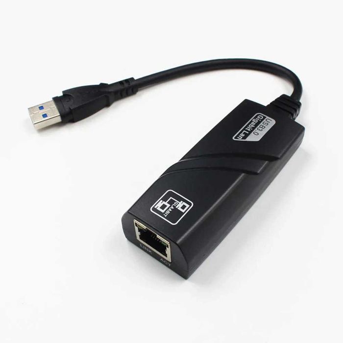USB 3.0 Gigabit Ethernet LAN RJ45 Мрежов Адаптер 1000Mbps Network 1 gbps