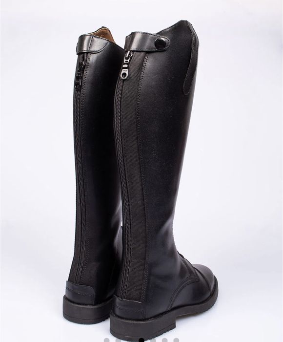 Cizme de piele pana la genunchi NOI