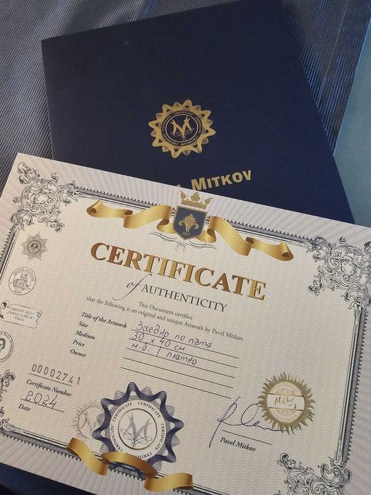 Картина на Павел Митков