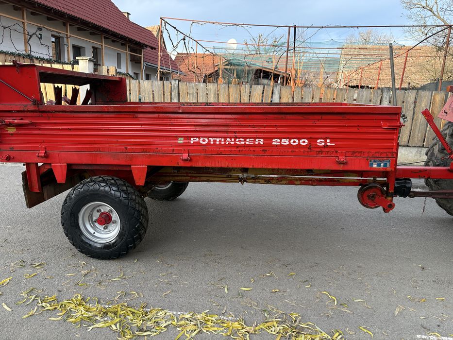 Mig gunoi 2,5 tone dupa tractor