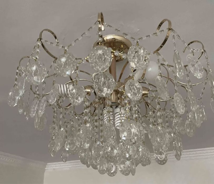 Люстра хрустальная