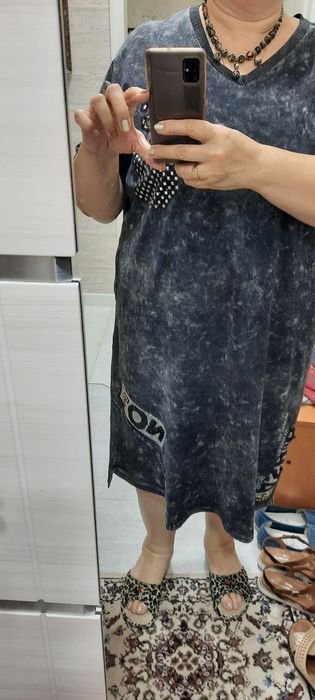 Платье женское, рукав до локтя