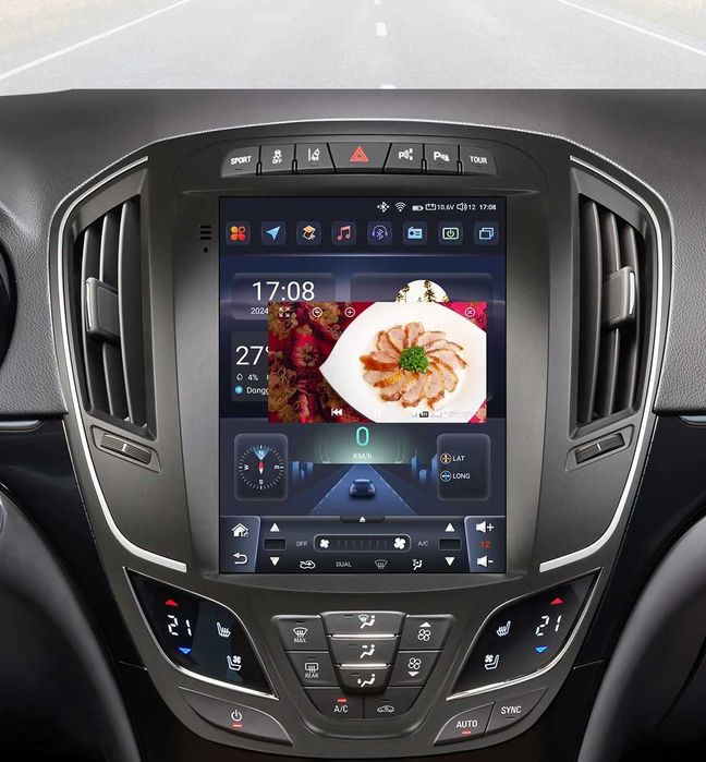 Мултимедия за Opel Insignia навигация вертикална Android вертикална