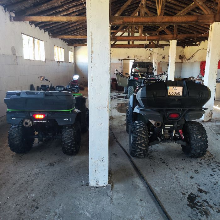 АТВ Kawasaki Brute Force 750 + доработки