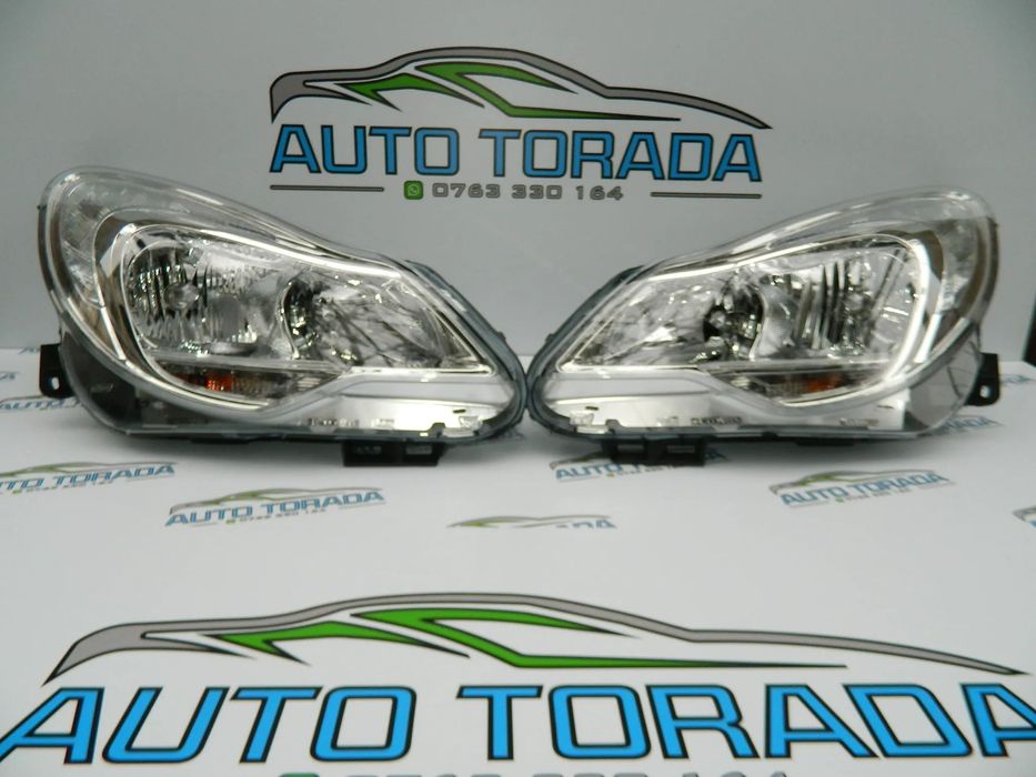 Faruri , Far stanga, Far dreapta Opel Corsa D Facelift an 2010 2011 2012 1013 2014 2015