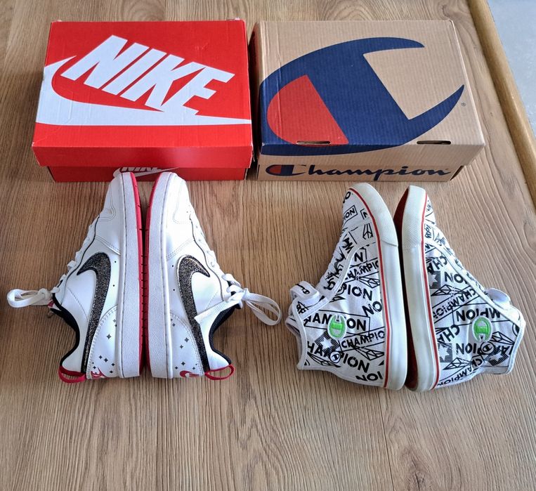 Nike Court Lite 2 н.36,5, Champion н.35, Nike court borough н.35, GEOX