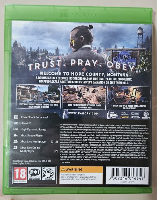 Far Cry 5 xbox one