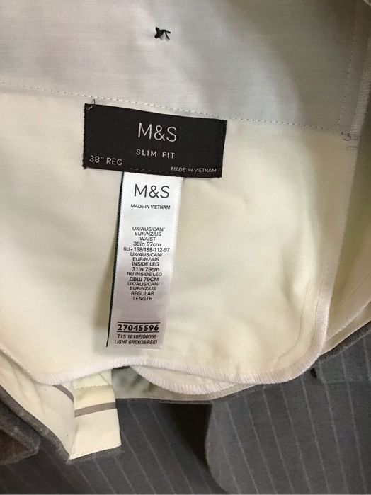 Костюм брюки мужские Marks Spencer London ORIGINAL