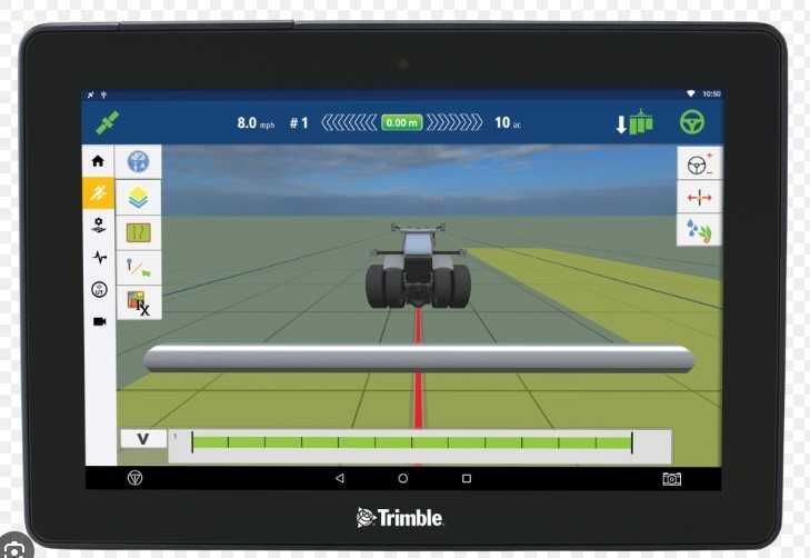 GPS Agricol - Sistem de ghidare manuală - XCN 750