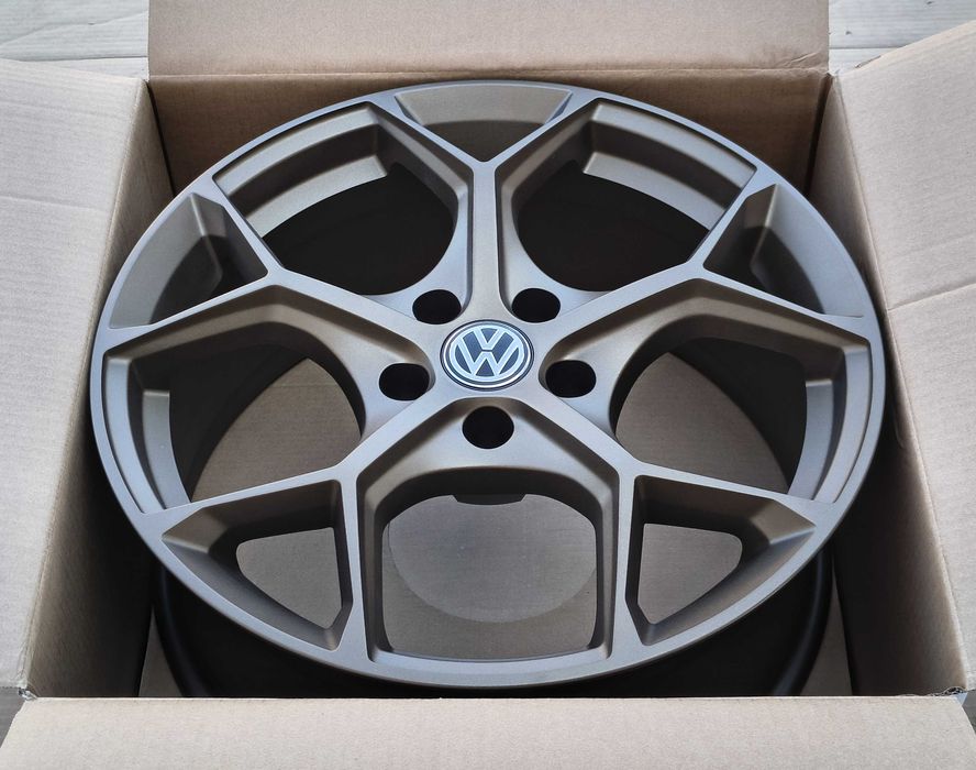 Jante 18 VW Passat Golf 8, 7, 6 T-Roc Tiguan Touran,Tayron, Sharan Arteon Caddy Beetle Touareg CR3  Jante Noi cu Factură și Garanție ‼️autohauss.ro‼️