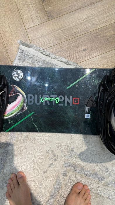 Сноуборд Буртон комплект