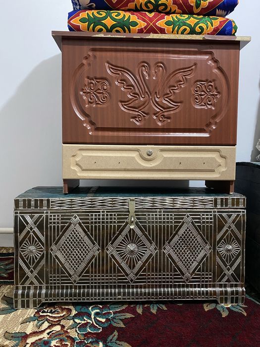 Сандық, көрпе-көрпешесімен сатылады