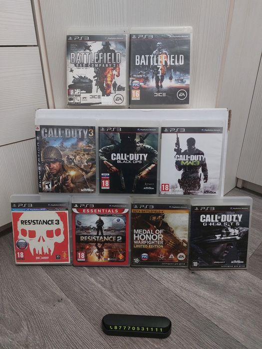 Лицензионные Игры Диски PS3 ПС3