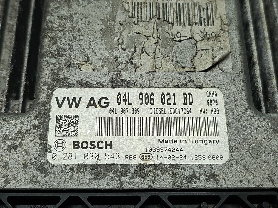Calculator motor ECU AUDI A6 (4G2, C7) [Fabr 2012-2017] 04L906021BD 2.