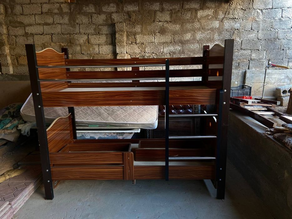 Детский кровать икки этажи 2ёшдан 15 ёшгача бемалол ётса булади