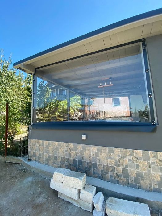 Folie terasa 0,8 Cristal premium transparenta