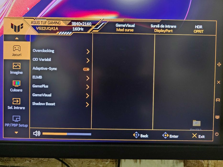 Monitor Asus TUF Gaming VG32UQA1A, 31.5", 4K UHD, garanție 2 ani