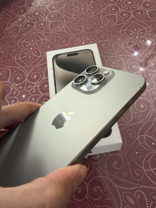 Iphone 15 pro max 512 GB silver