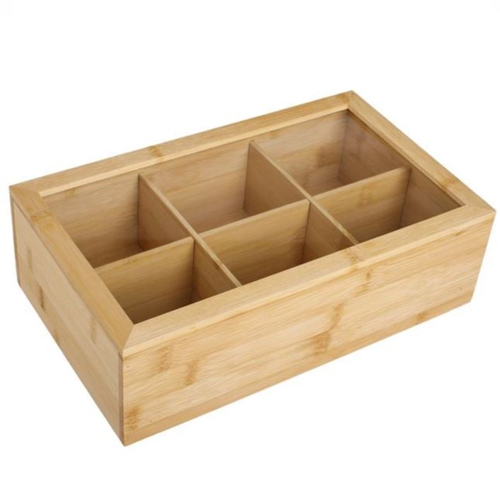 Бамбукова кутия за чай