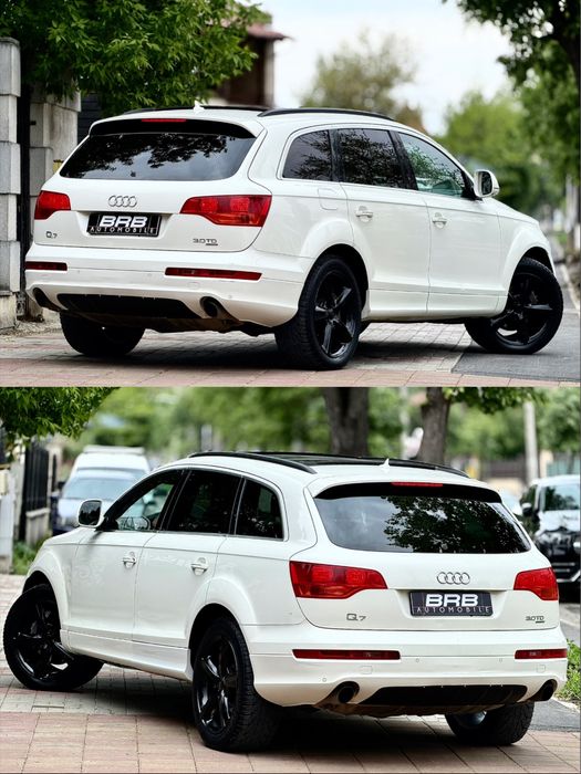 • Audi Q7 2009 / 3.0 Quattro 245 cp / 7 Locuri - Dublu Panoramic / Extra full - Parc Auto Brb Automobile / RATE / GARANTIE •