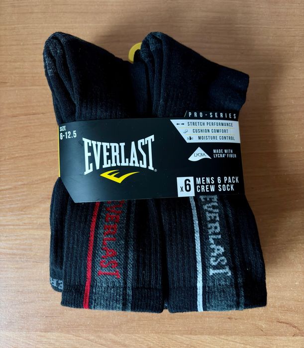 Șosete Everlast Pro - 6 perechi (bărbați)
