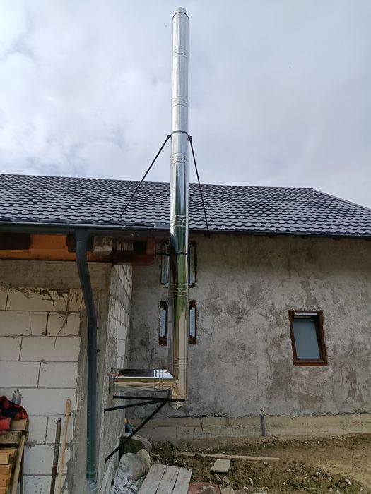 Coș de fum - horn din inox