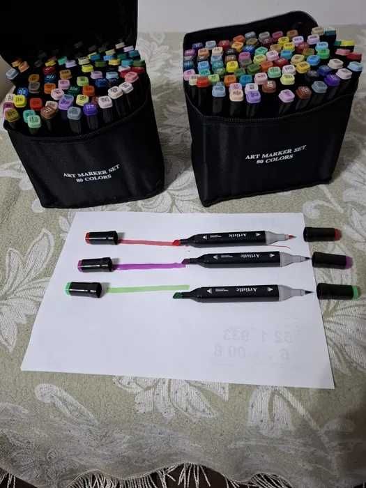 Markere set 80 de bucati