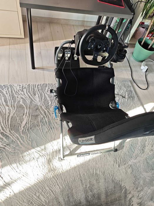 Pachet Simulator: Volan Logitech G920 + Schimbător + Scaun Playseat Challenge X (PC / Xbox)