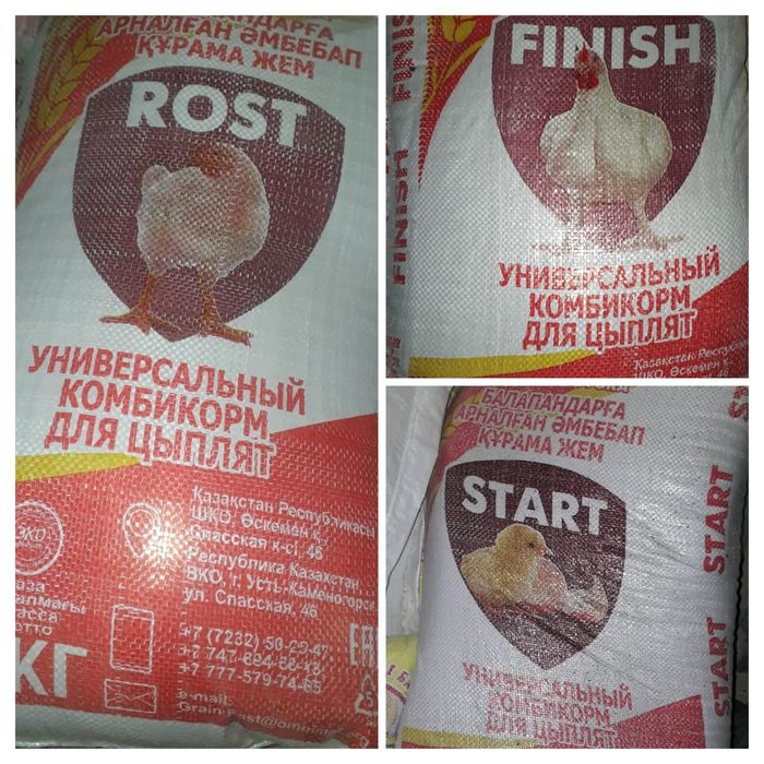 Корма для всех видов птиц